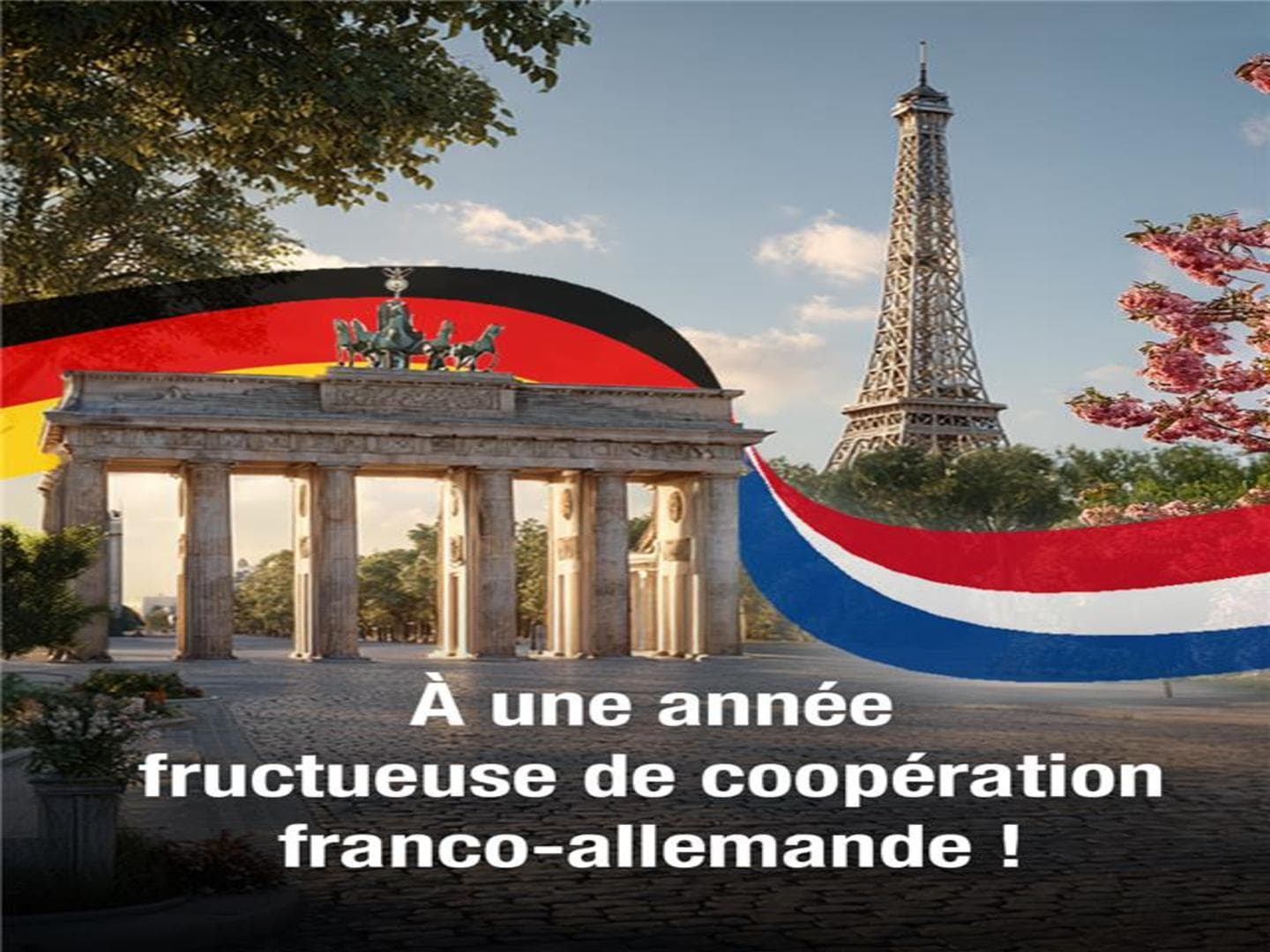 Une année de partenariat franco-allemand