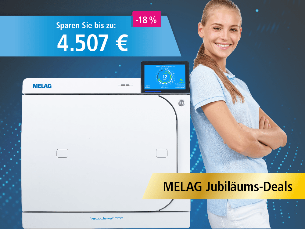 Vacuclave 550 | Fachdental-Jubiläumsdeal mit 18 % Rabatt