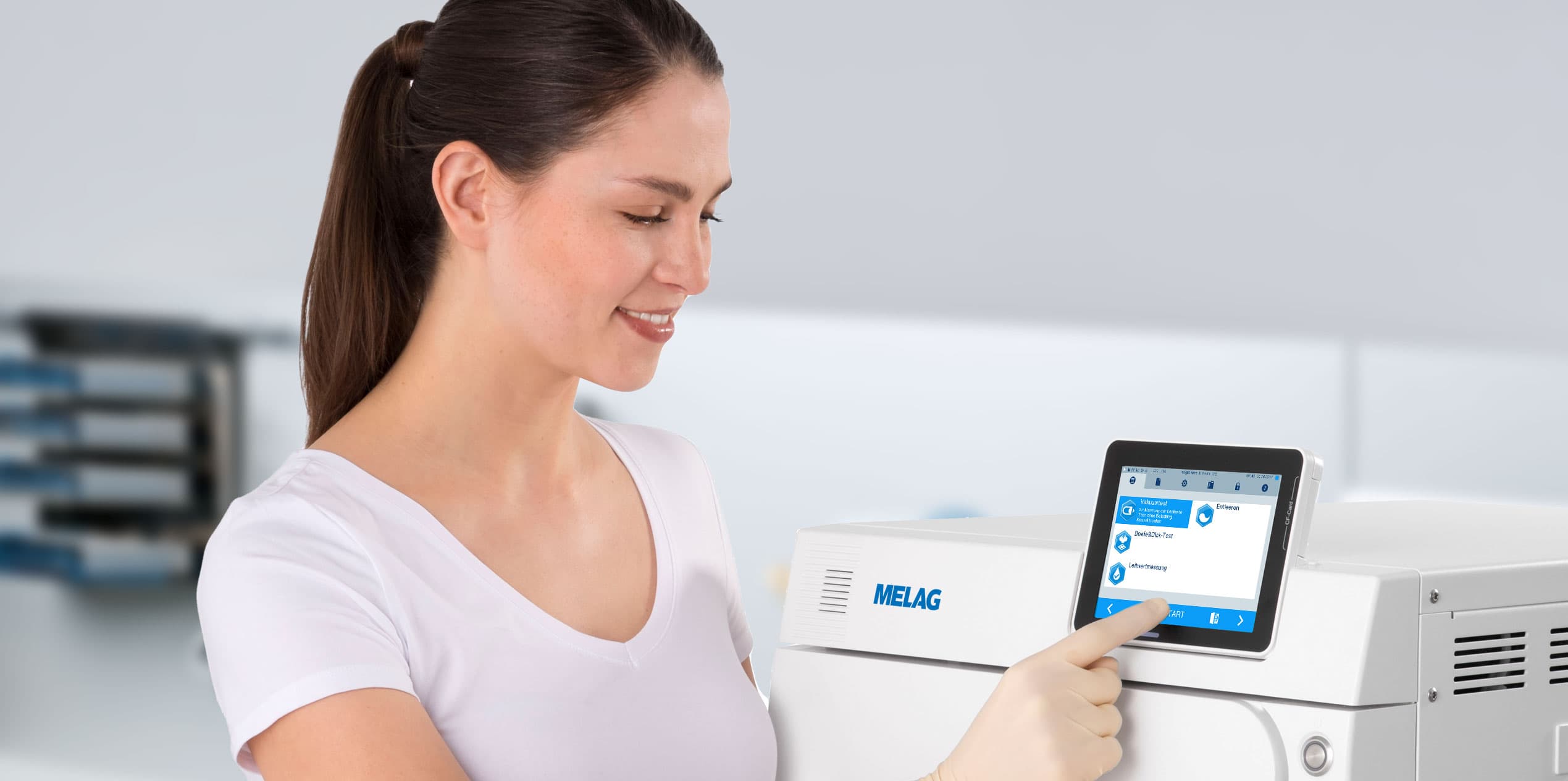 Vacuum testing for autoclaves and sterilizers