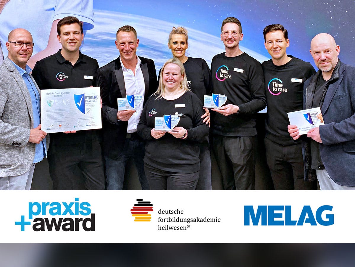 Hygiene Alliance: DFA Heilwesen, Praxis+Award & MELAG