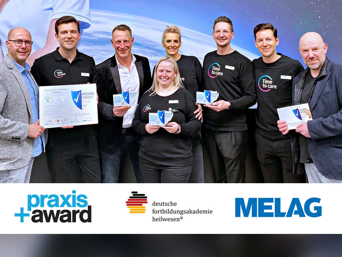 Гигиенический альянс: DFA Heilwesen, Praxis+Award и MELAG